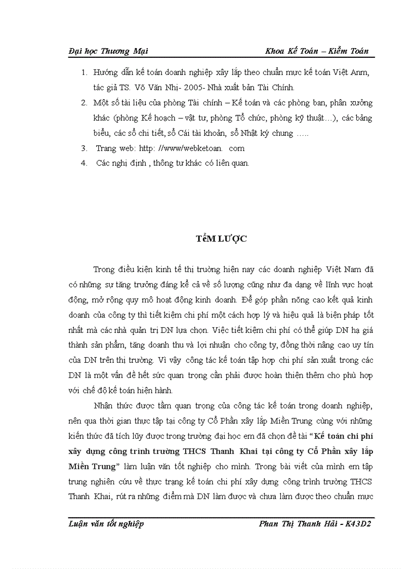 image for page Kế toán chi phí xây lắp công trinh Oceanpark tại công ty Cổ Phần kiến trúc và xây dựng chuyên nghiêp ACE 1