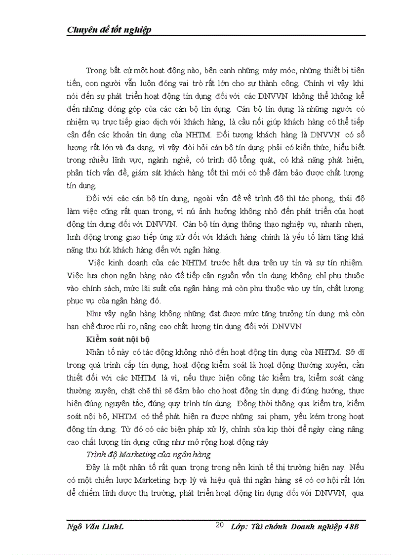 image for page Phát triển hoạt động tín dụng đối với các doanh nghiệp vừa và nhỏ tại Ngân hàng thương mại cổ phần quân đội phòng giao dịch Đống Đa 1
