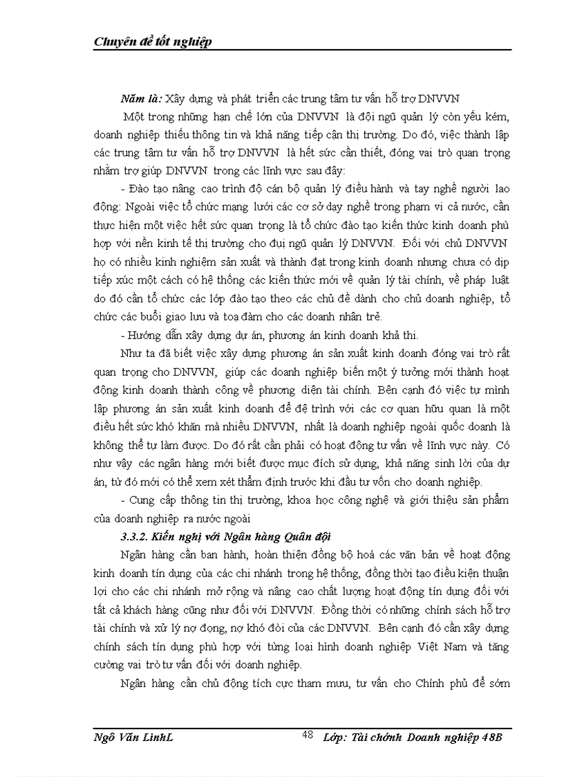 image for page Phát triển hoạt động tín dụng đối với các doanh nghiệp vừa và nhỏ tại Ngân hàng thương mại cổ phần quân đội phòng giao dịch Đống Đa 1