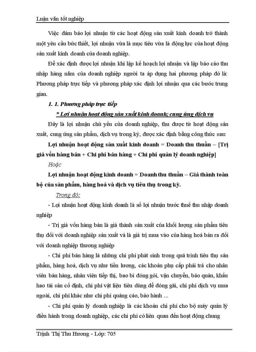 image for page Lợi nhuận và các biện pháp làm tăng lợi nhuận tại Công ty cổ phần xây dựng thuỷ lợi Thái Thuỵ 1