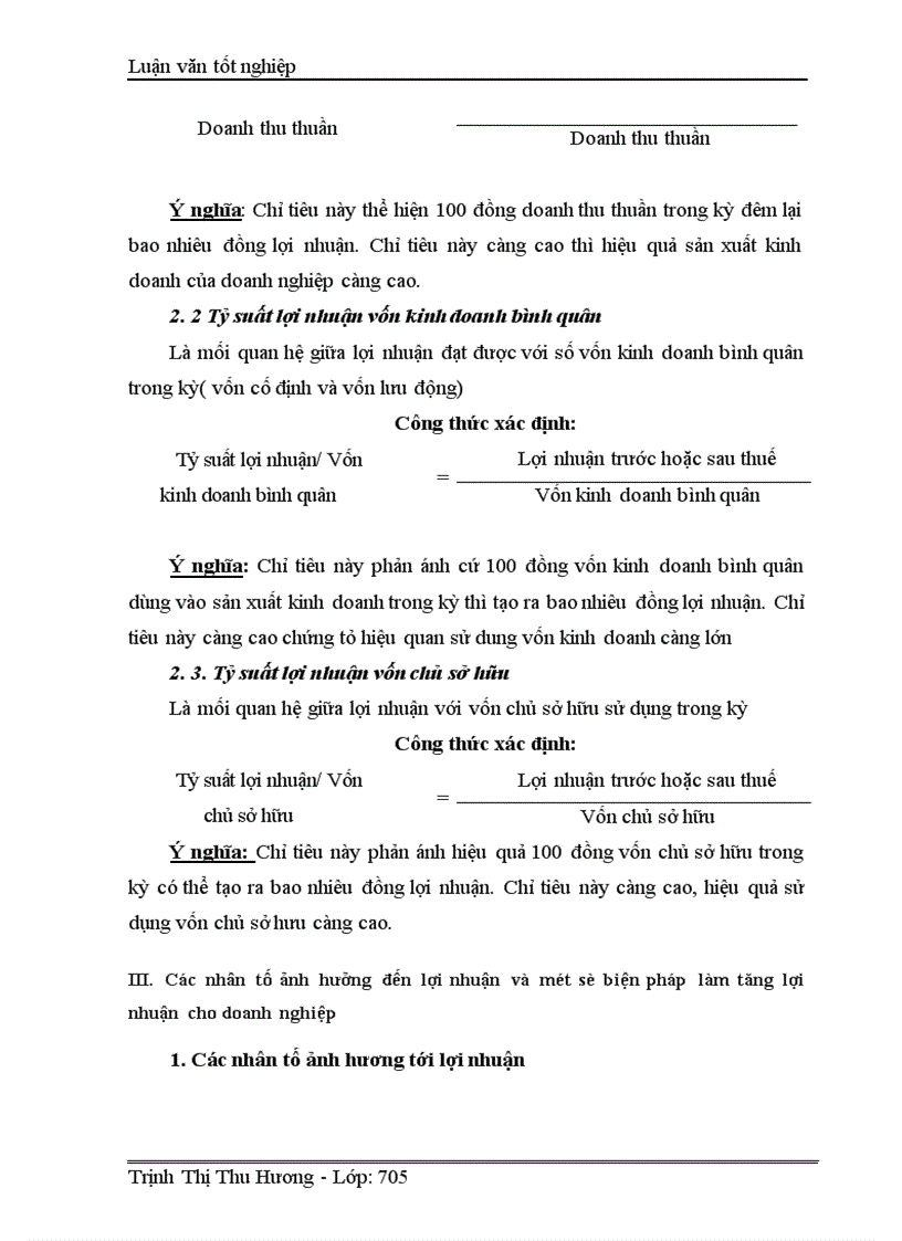 image for page Lợi nhuận và các biện pháp làm tăng lợi nhuận tại Công ty cổ phần xây dựng thuỷ lợi Thái Thuỵ 1