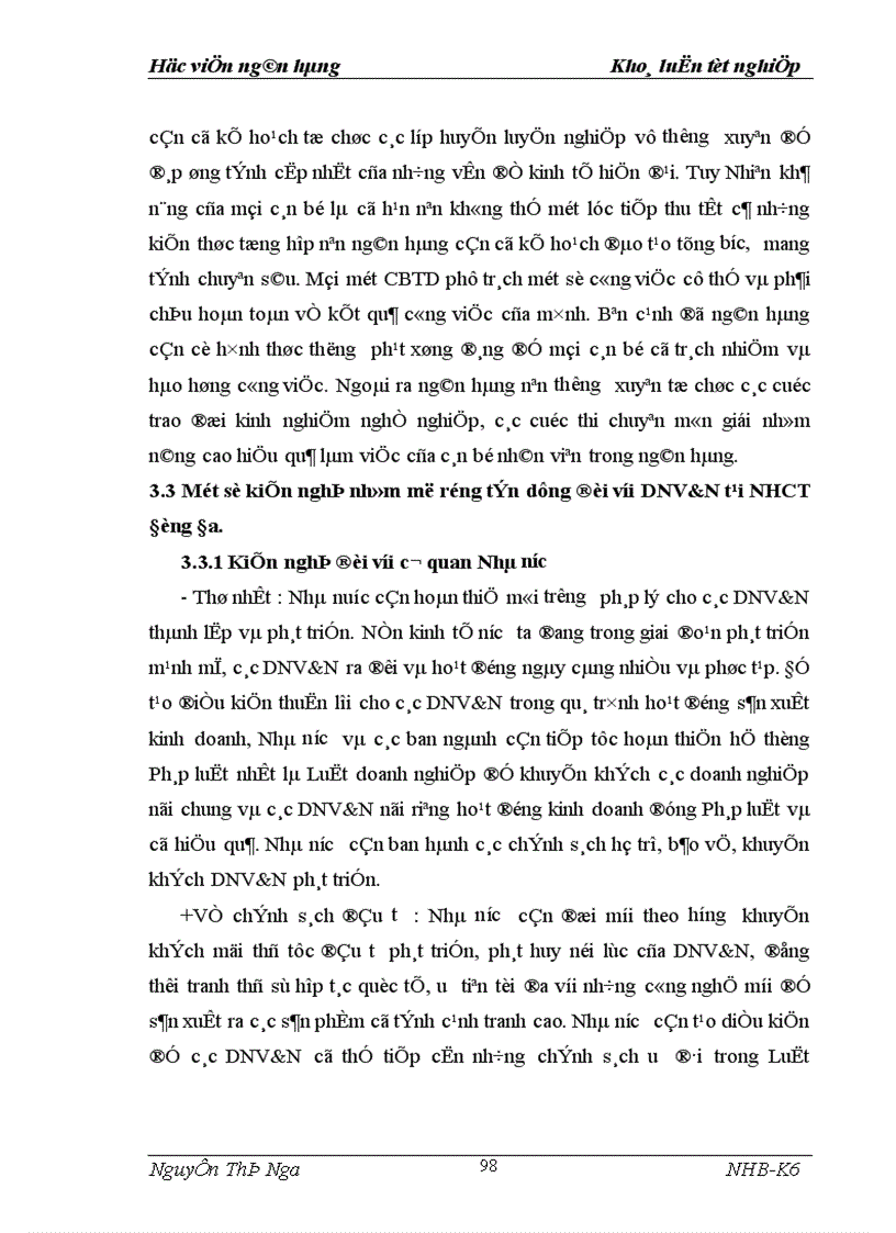 image for page Giải pháp mở rộng tín dụng ngân hàng đối với DNV N tại NHCT Đống Đa 1