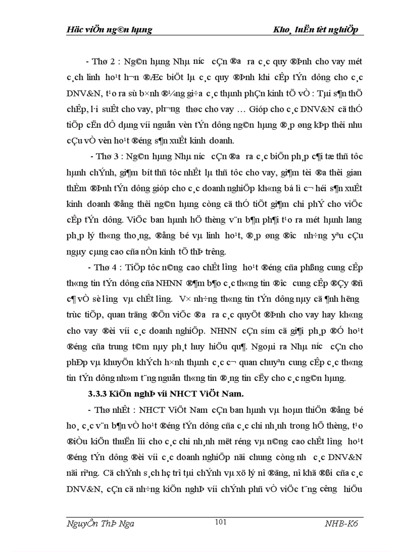 image for page Giải pháp mở rộng tín dụng ngân hàng đối với DNV N tại NHCT Đống Đa 1