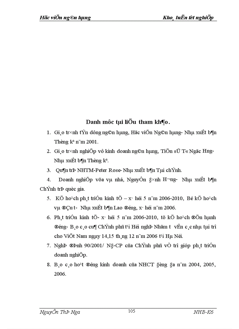 image for page Giải pháp mở rộng tín dụng ngân hàng đối với DNV N tại NHCT Đống Đa 1