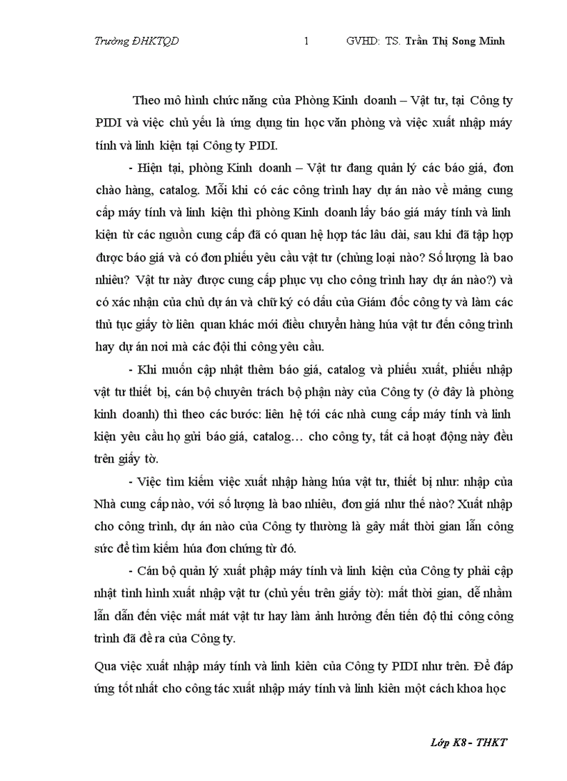 image for page Xây dựng phần mềm quản lý xuất nhập máy tính và linh kiện 1