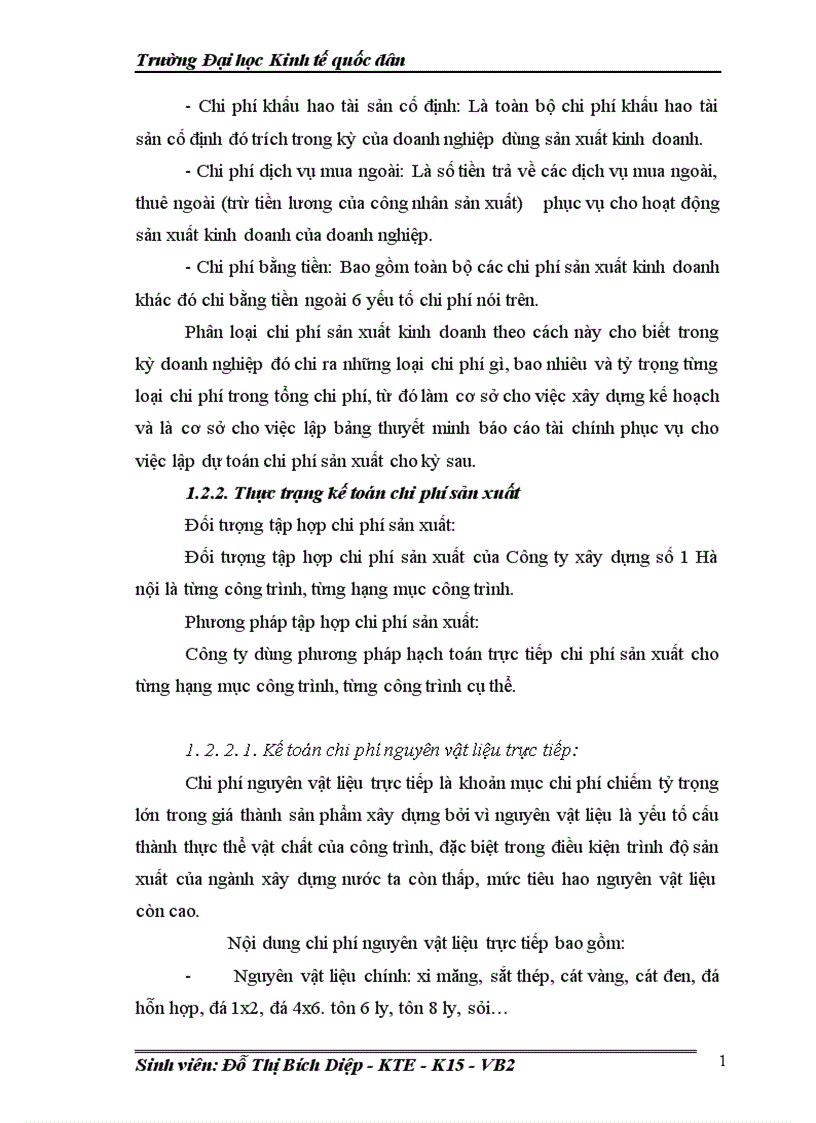 image for page Hoàn thiện kế toán chi phí sản xuất và tính giá thành sản phẩm tại công ty xây dựng số 1 Hà nội 1