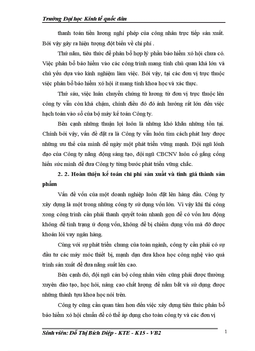 image for page Hoàn thiện kế toán chi phí sản xuất và tính giá thành sản phẩm tại công ty xây dựng số 1 Hà nội 1