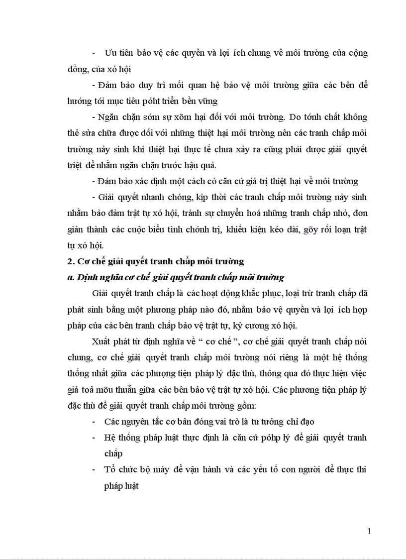 image for page Tranh chấp môi trường và những dấu hiệu đặc trưng của tranh chấp môi trường