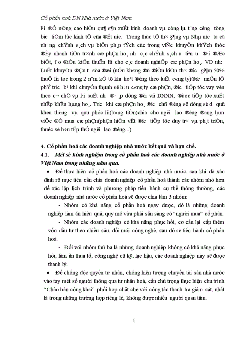 image for page Quan điểm và giải pháp đẩy mạnh cổ phần hoá doanh nghiệp nhà nước 1
