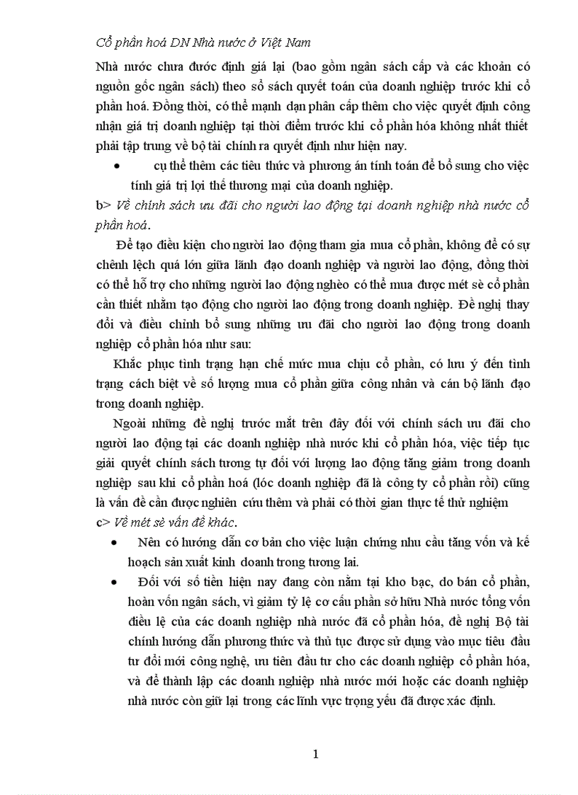 image for page Quan điểm và giải pháp đẩy mạnh cổ phần hoá doanh nghiệp nhà nước 1