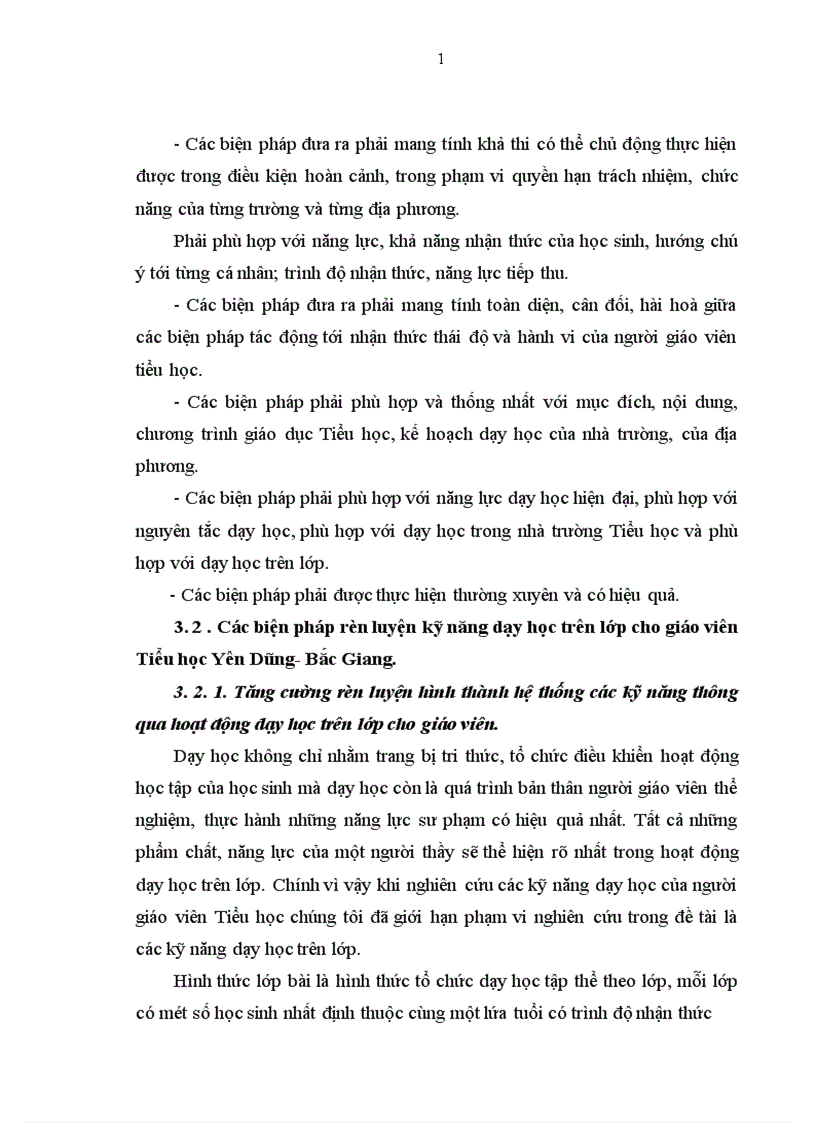 image for page Thực trạng kỹ năng dạy học trên lớp của giáo viên Tiểu học Yên Dũng Bắc Giang theo yêu cầu của chương trình mới