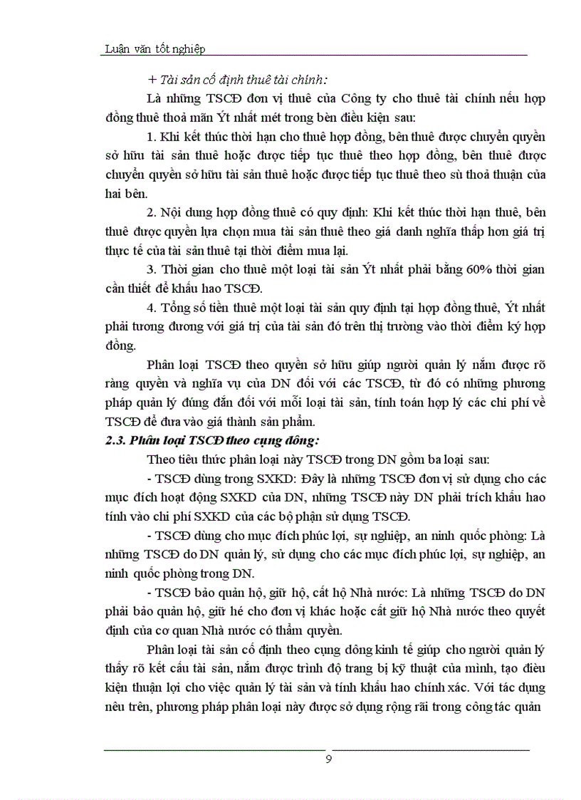 image for page Tổ chức hạch toán TSCĐ tại Công ty Đường Rượu Bia Việt Trì 1