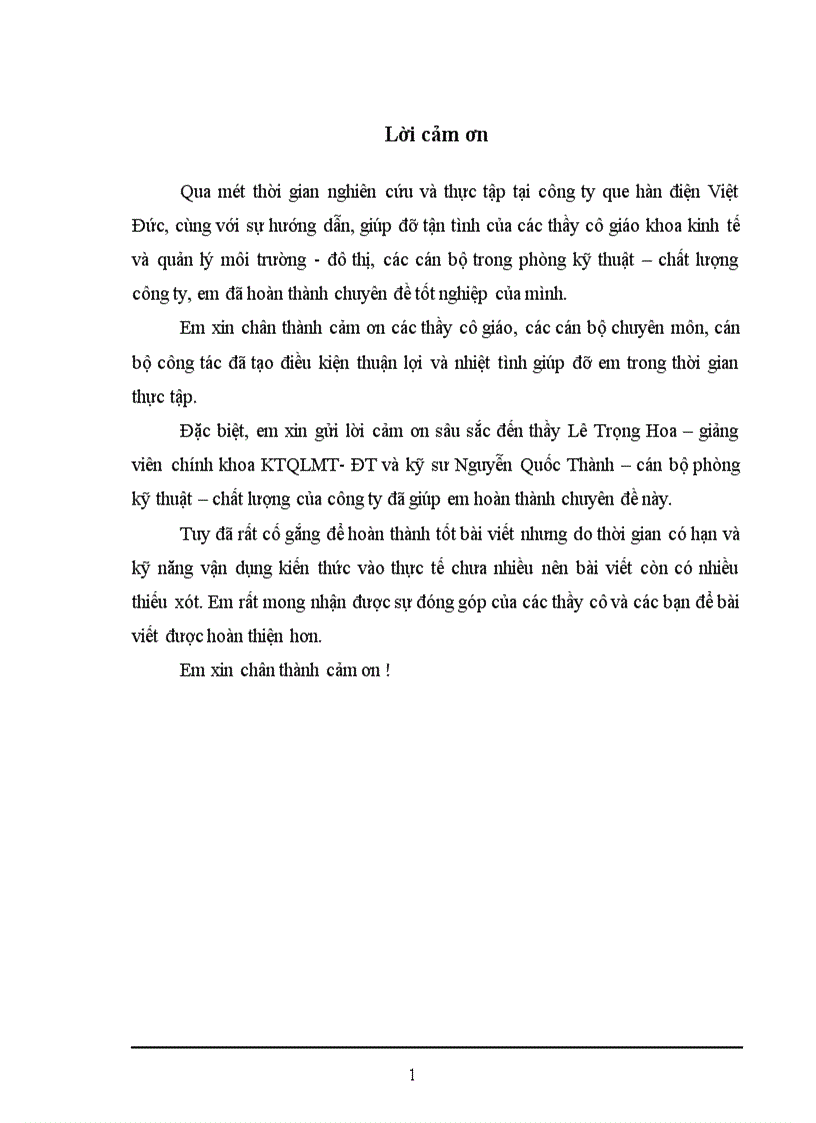 image for page Hiện trạng môi trường tại công ty cổ phần que hàn điện Việt Đức và những thành công trong công tác quản lý môi trường tại công ty