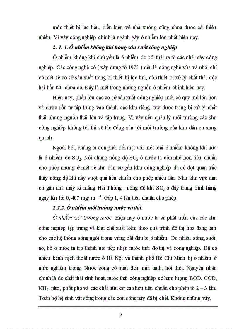 image for page Hiện trạng môi trường tại công ty cổ phần que hàn điện Việt Đức và những thành công trong công tác quản lý môi trường tại công ty