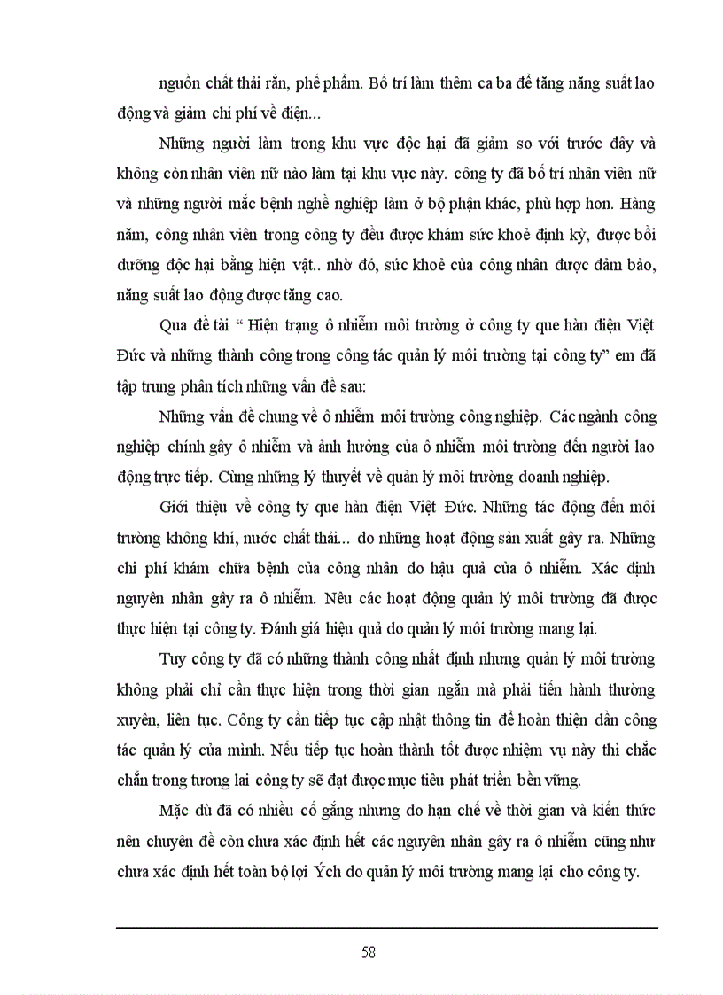 image for page Hiện trạng môi trường tại công ty cổ phần que hàn điện Việt Đức và những thành công trong công tác quản lý môi trường tại công ty
