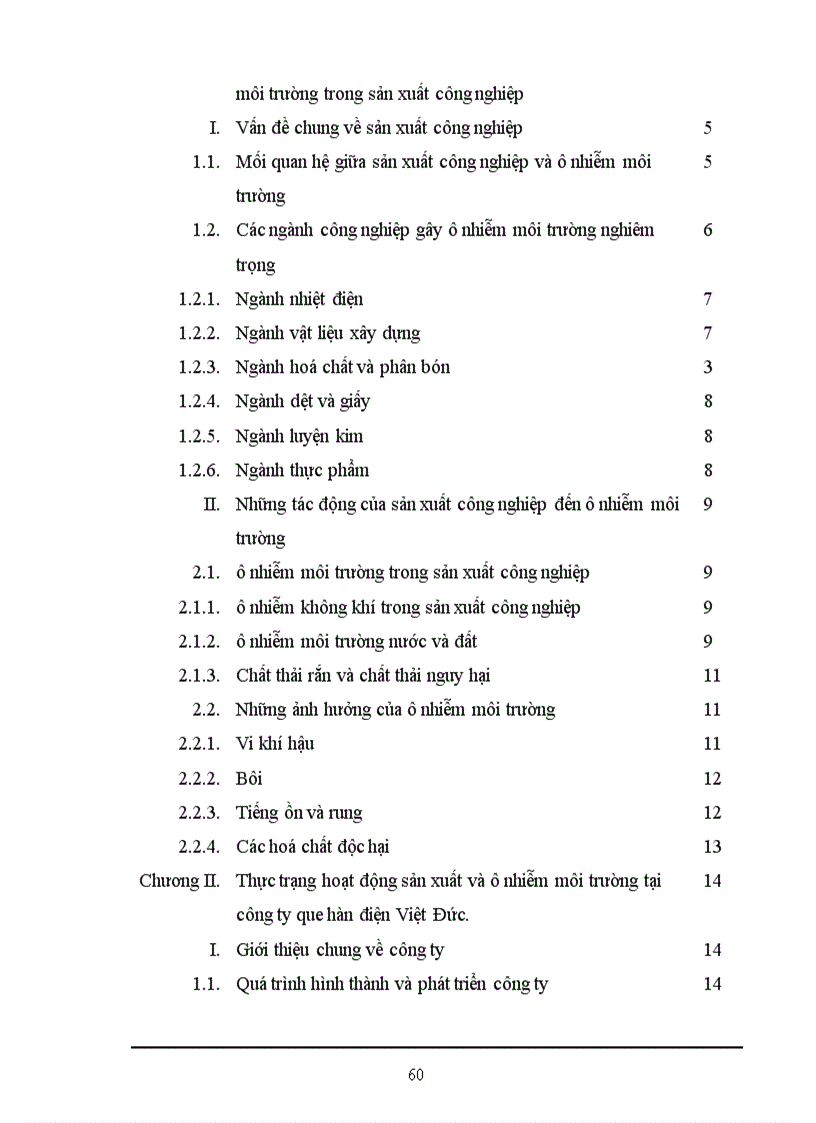 image for page Hiện trạng môi trường tại công ty cổ phần que hàn điện Việt Đức và những thành công trong công tác quản lý môi trường tại công ty