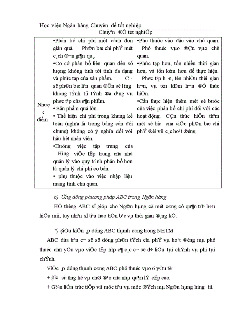 image for page Giải pháp ứng dụng kế toán quản trị trong việc tính toán phân bổ chi phí gián tiếp vào sản phẩm tại Chi nhánh NHNo PTNT huyện Mường Chà tỉnh Điện Biên 1
