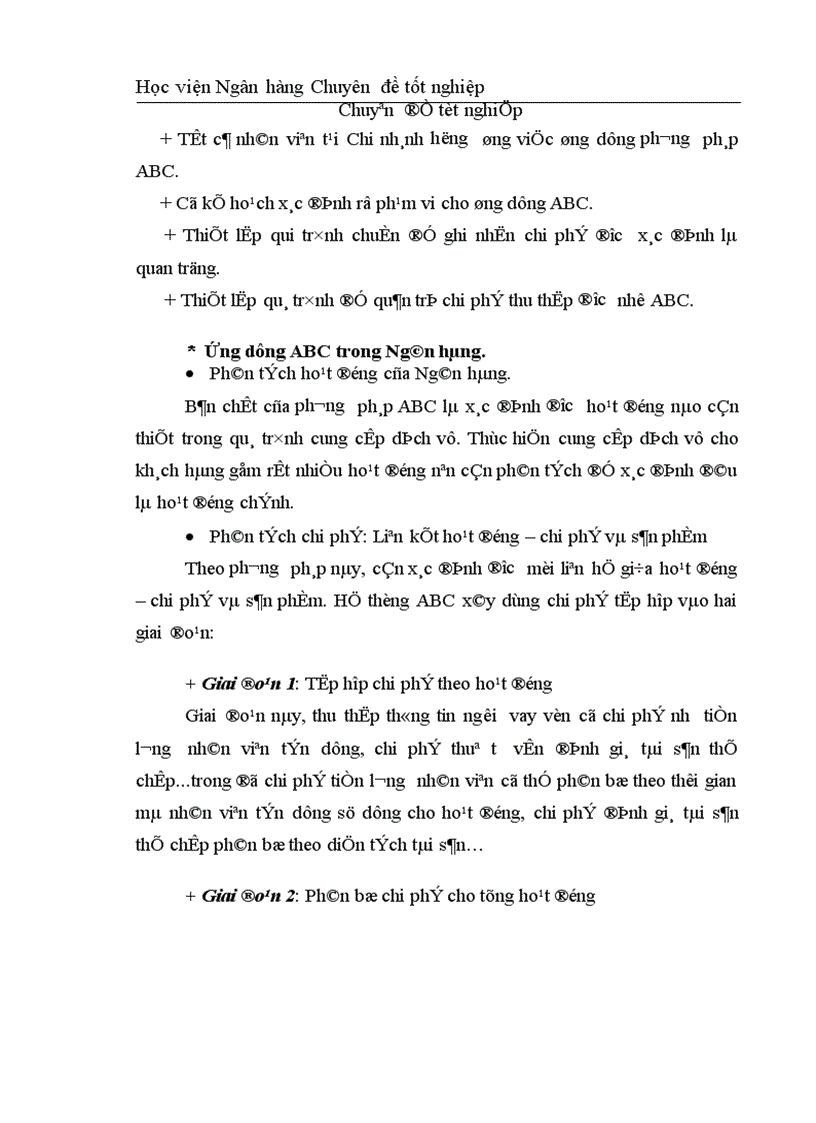 image for page Giải pháp ứng dụng kế toán quản trị trong việc tính toán phân bổ chi phí gián tiếp vào sản phẩm tại Chi nhánh NHNo PTNT huyện Mường Chà tỉnh Điện Biên 1