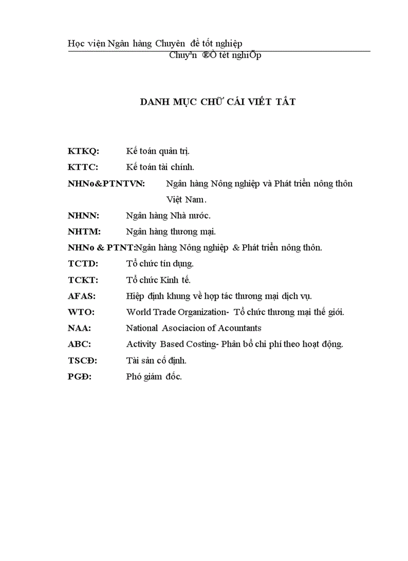 image for page Giải pháp ứng dụng kế toán quản trị trong việc tính toán phân bổ chi phí gián tiếp vào sản phẩm tại Chi nhánh NHNo PTNT huyện Mường Chà tỉnh Điện Biên 1