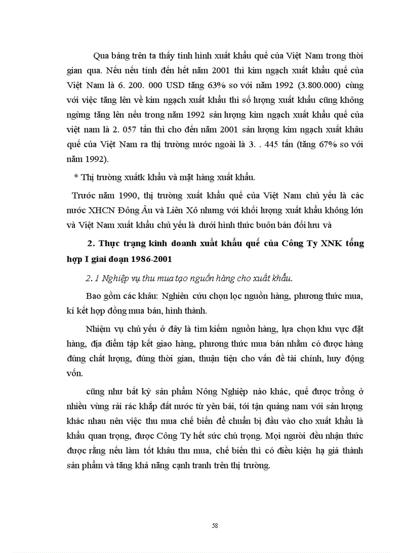 image for page Một số giải pháp nhằm thúc đẩy hoạt động kinh doanh xuất khẩu quế ở Công Ty XNK tổng hợp I Hà Nội 1