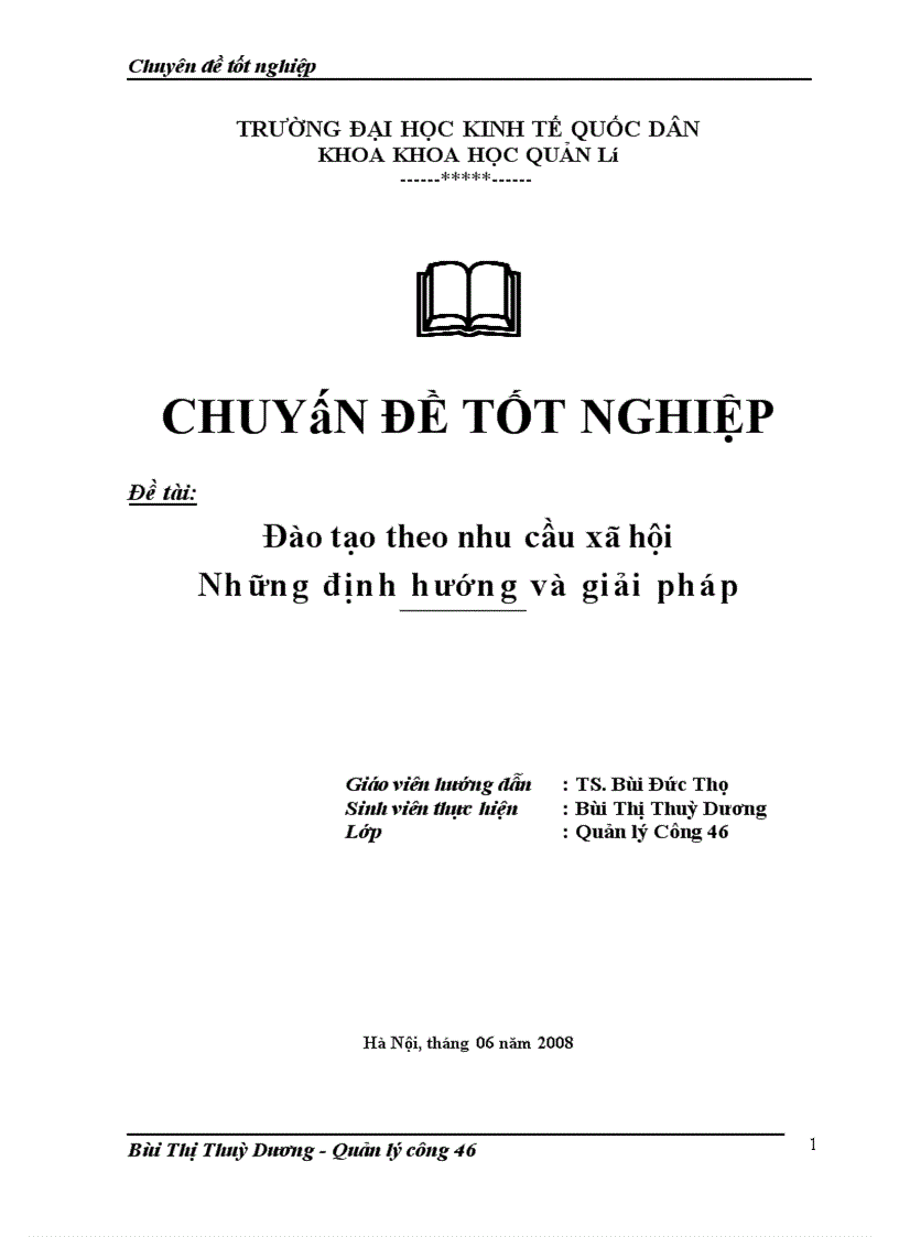 image for page Đào tạo theo nhu cầu xã hội Những định hướng và giải pháp 1