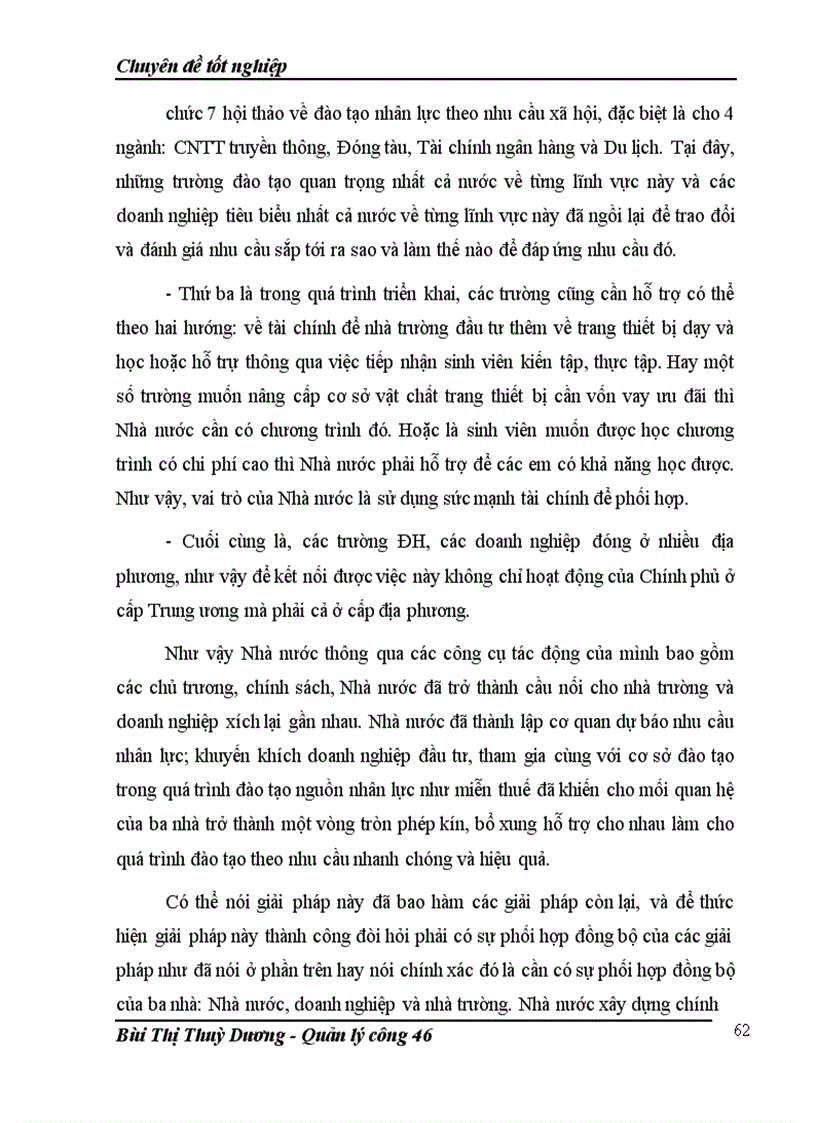 image for page Đào tạo theo nhu cầu xã hội Những định hướng và giải pháp 1