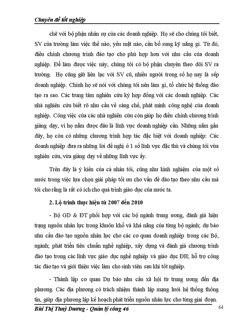 image for page Đào tạo theo nhu cầu xã hội Những định hướng và giải pháp 1