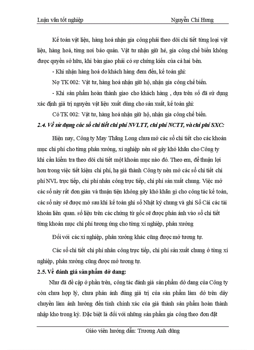 image for page tài Hoàn thiện công tác kế toán tập hợp chi phí sản xuất và tính giá thành sản phẩm tại Công ty cổ phần May Thăng Long
