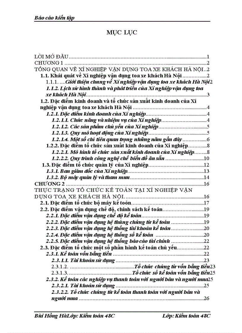 image for page Thực trạng tổ chức kế toán tại Xí nghiệp vận dụng toa xe khách Hà nội