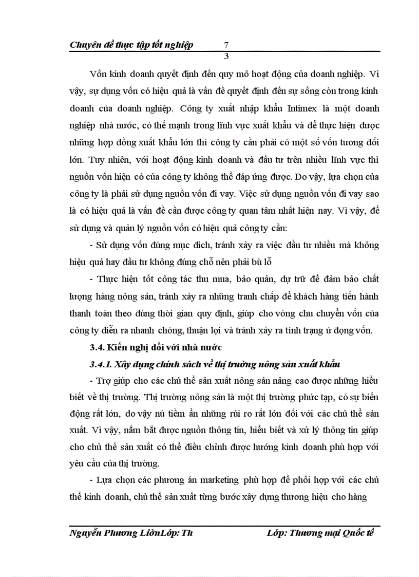 image for page Giải pháp phát triển thị trường xuất khẩu hàng nông sản của công ty xuất nhập khẩu Intimex