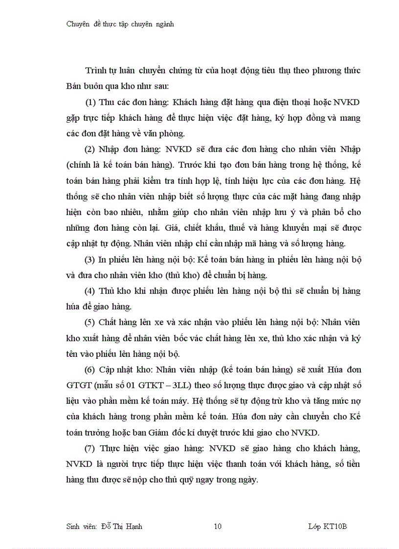 image for page Hoàn thiện kế toán tiêu thụ và xác định kết quả tiêu thụ tại Công ty TNHH Dịch vụ Thương mại Hà Nội 1