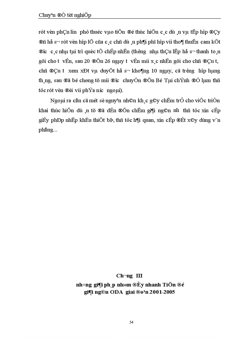 image for page Những giải pháp nhằm đẩy nhanh tiến độ giải ngân nguồn vốn hỗ trợ phát triển chính thức ODA tại Việt Nam giai đoạn 2001 2005