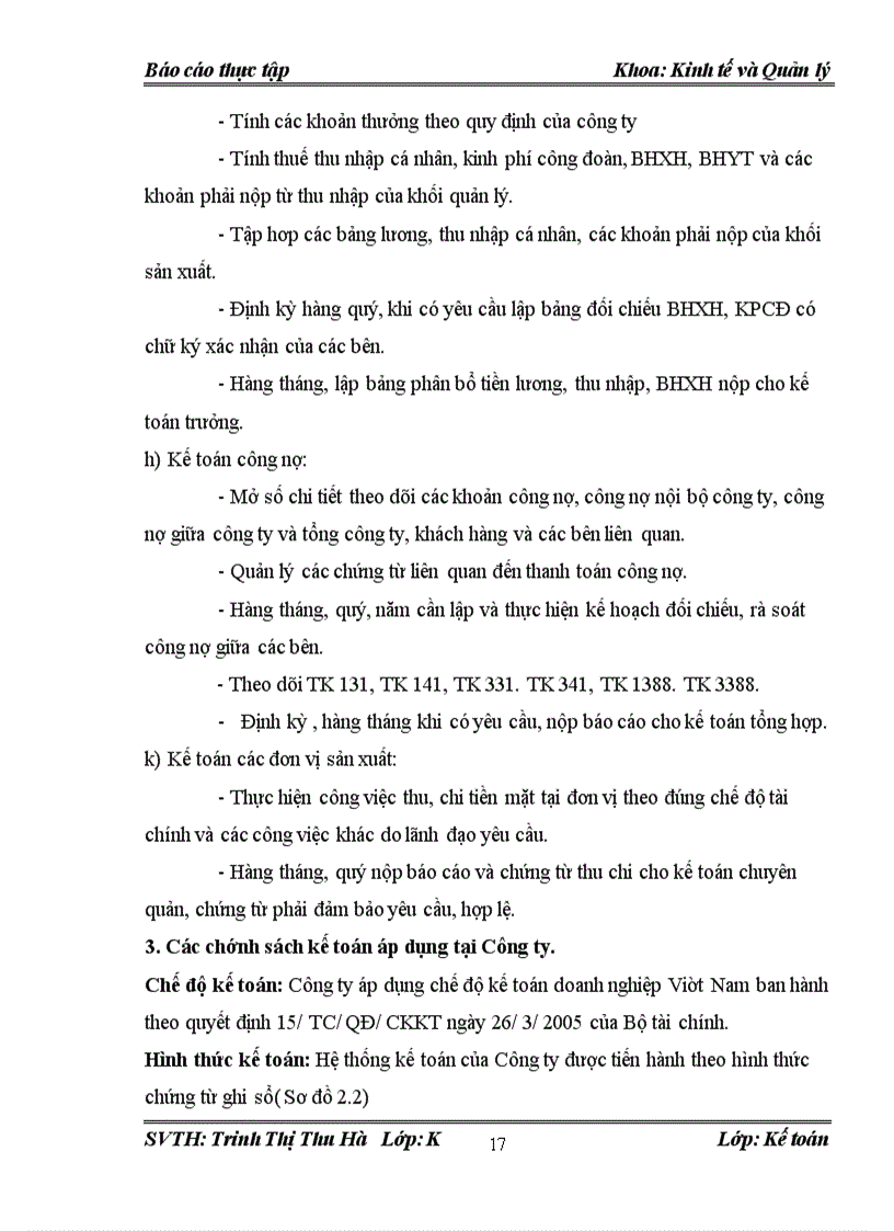 image for page Hạch toán tiền lương và các khoản trích theo lương tại Công ty cổ phần Cổ phần Huy Phong 1