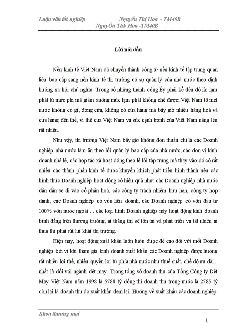 image for page Một số biện pháp phát triển thị trường bán trong nước của Công ty Dịch vụ Thương mại số 1 thuộc Tổng Công ty Dệt May Việt Nam 1