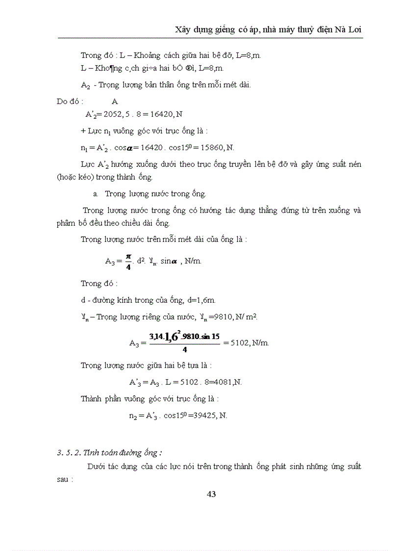 image for page Xây dựng giếng có áp nhà máy thuỷ điện Nà Lơi 1