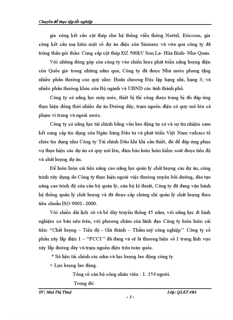 image for page Nâng cao năng lực đấu thầu cho công ty cổ phần xây lắp điện 1 1