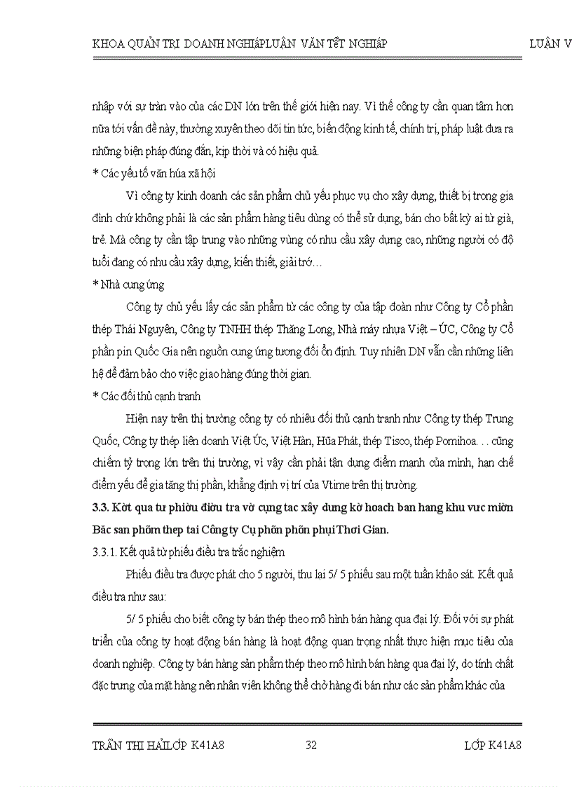 image for page Hoàn thiện công tác xây dựng kế hoạch bán hàng khu vực miền Bắc sản phẩm thép tại Công ty Cổ phần phân phối Thời Gian 1