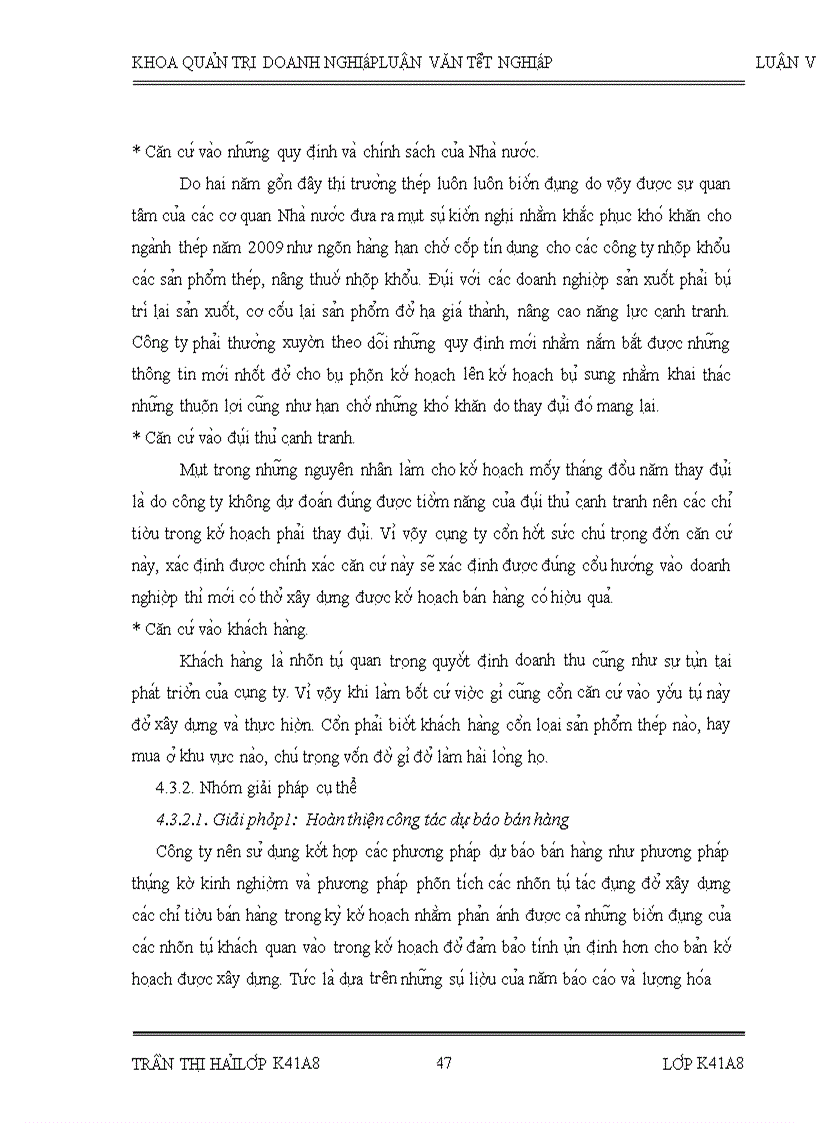 image for page Hoàn thiện công tác xây dựng kế hoạch bán hàng khu vực miền Bắc sản phẩm thép tại Công ty Cổ phần phân phối Thời Gian 1