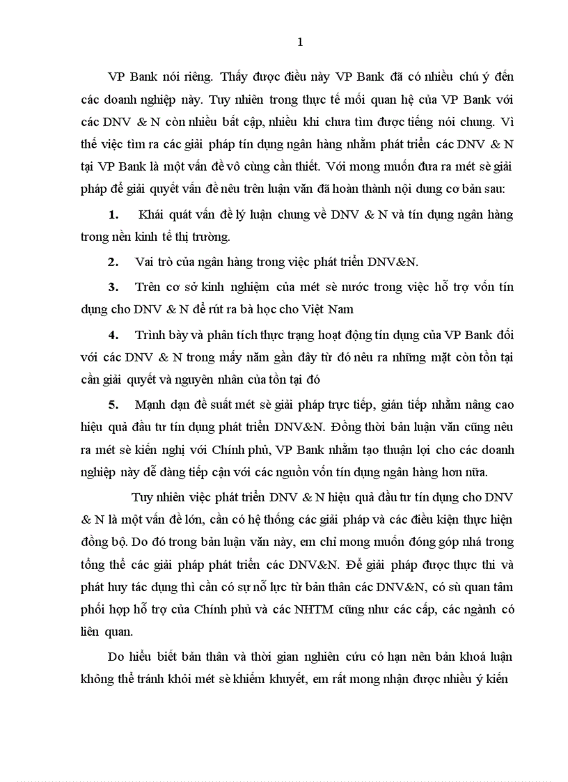image for page Giải pháp tín dụng ngân hàng nhằm phát triển DNV N tại VP Bank 1