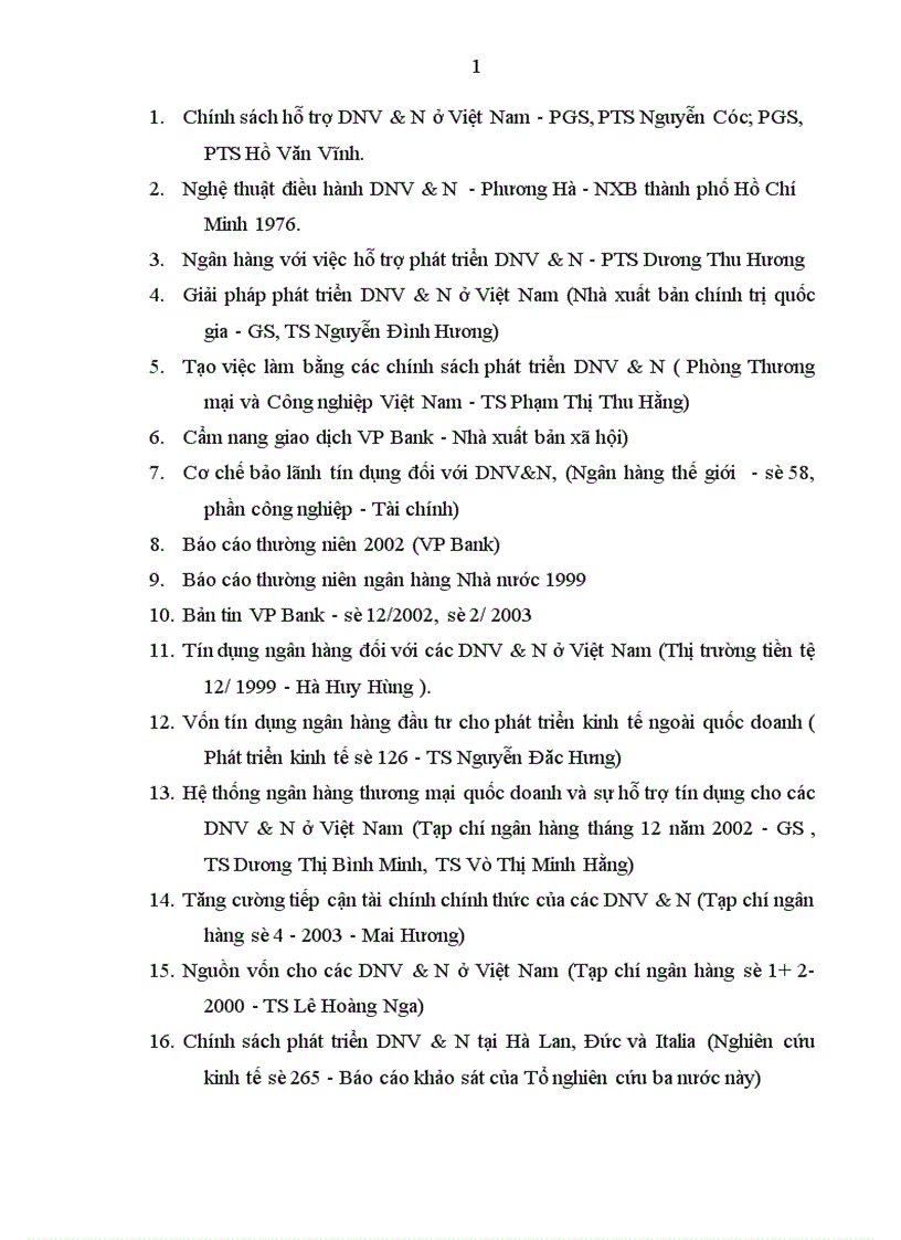image for page Giải pháp tín dụng ngân hàng nhằm phát triển DNV N tại VP Bank 1