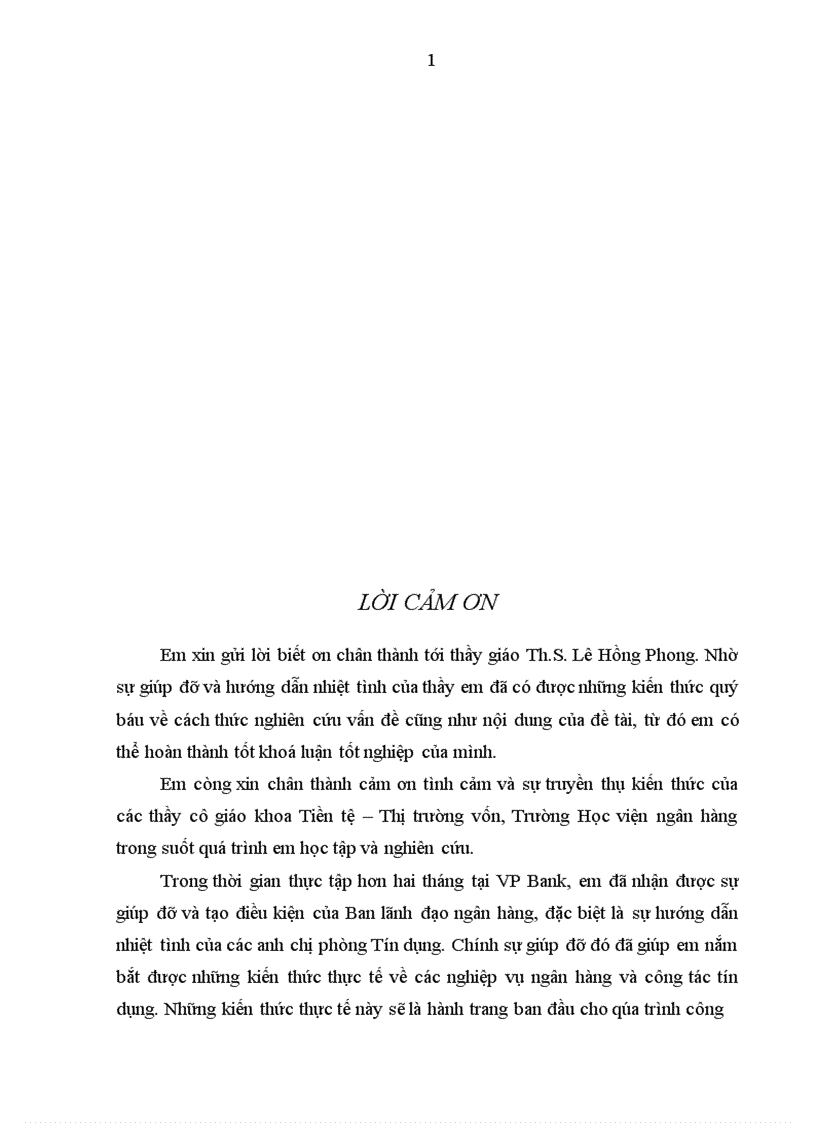 image for page Giải pháp tín dụng ngân hàng nhằm phát triển DNV N tại VP Bank 1