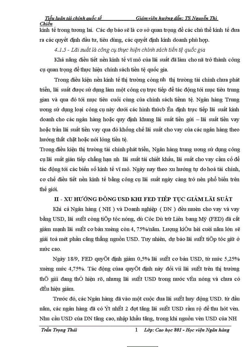 image for page Xu hướng về USD như thế nào nếu FED vẫn tiếp tục giảm lãi suất