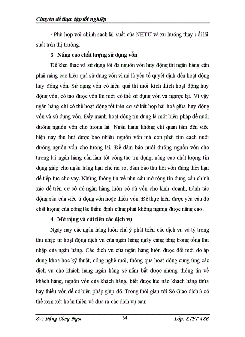 image for page Thực trạng huy động vốn từ khu vực dân cư tại sở giao dịch