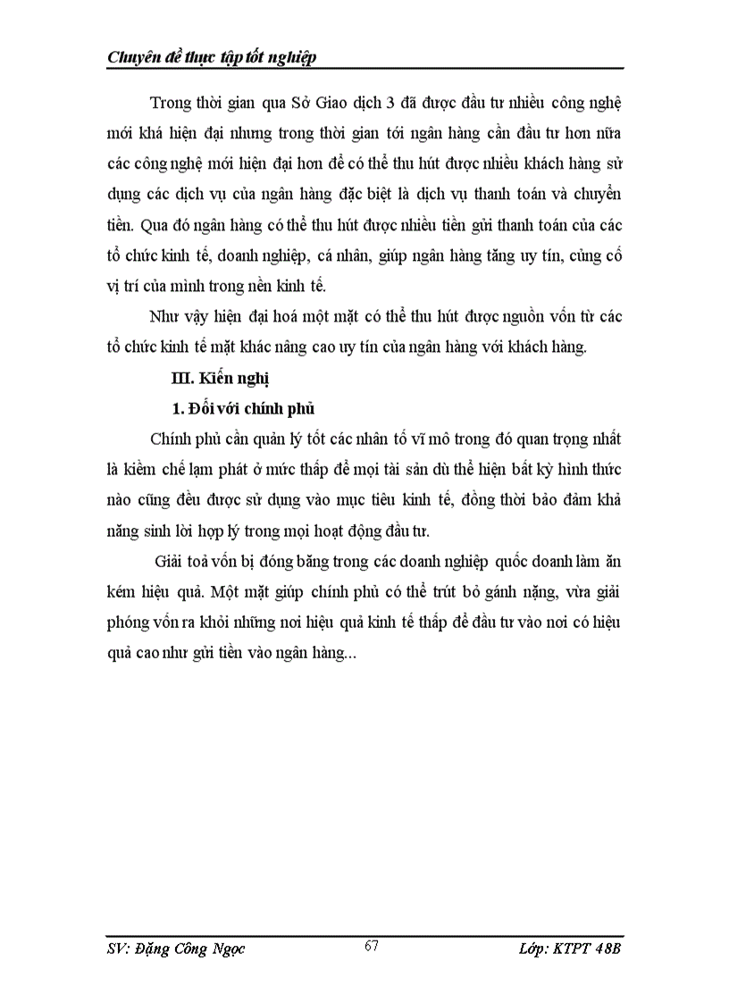 image for page Thực trạng huy động vốn từ khu vực dân cư tại sở giao dịch