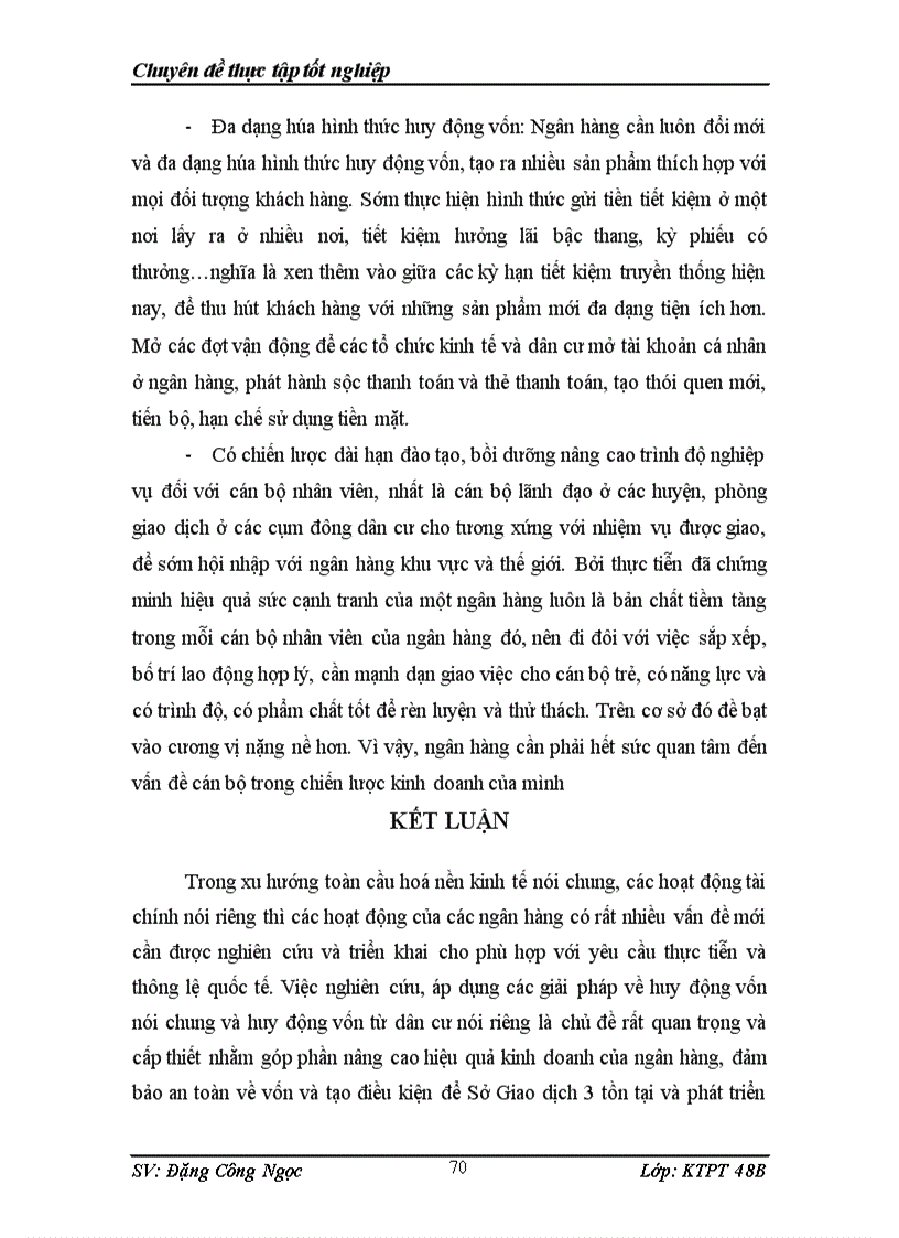 image for page Thực trạng huy động vốn từ khu vực dân cư tại sở giao dịch