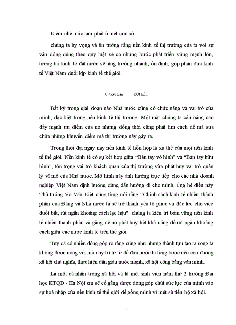 image for page tính tất yếu khách quan vai trò quản lý kinh tế vi mô của Nhà nước trong nền kinh tế