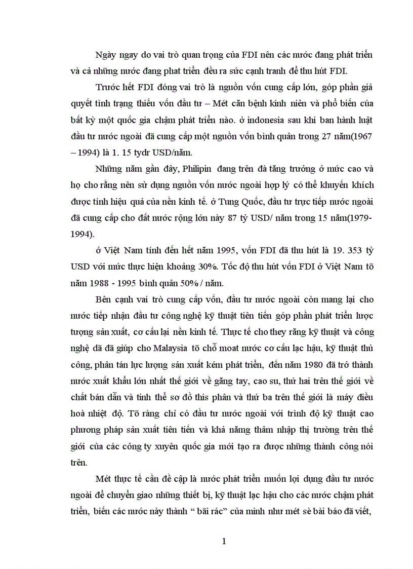 image for page Thu hút vốn đầu tư trực tiếp FDI đáp ứng nhu cầu phát triển kinh tế Việt Nam thời kỳ 2005 2010 1