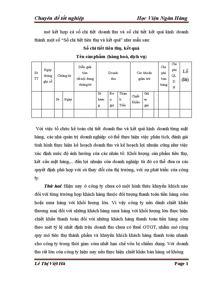 image for page Bán hàng và xác định kết quả kinh doanh cuả Công ty cổ phần Đinh Việt