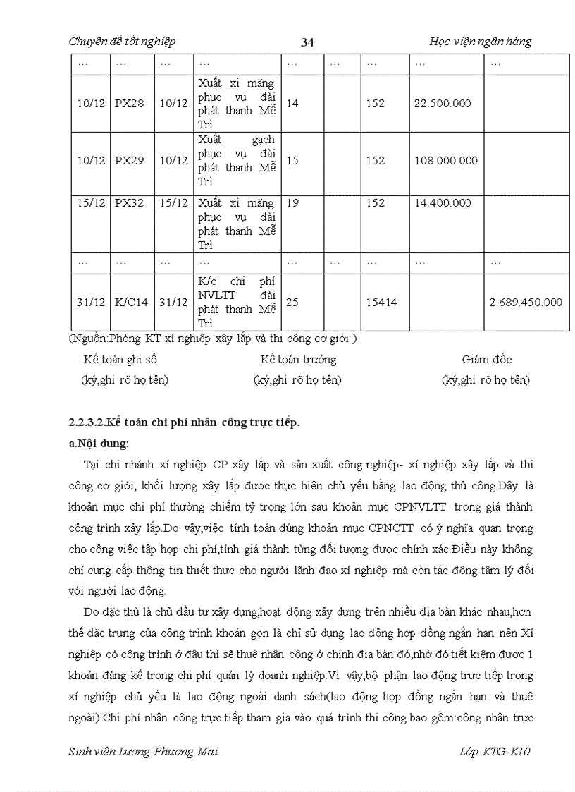 image for page Kế toán tập hợp chi phí sản xuất và tính giá thành sản phẩm xây lắp ở Chi nhánh công ty cổ phần xây lắp và sản xuất công nghiệp xí nghiệp xây lắp và thi công cơ giới 1