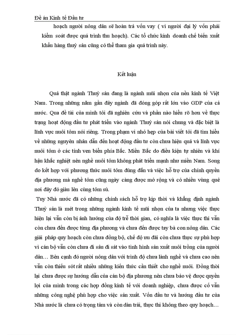 image for page Đầu tư phát triển lĩnh vực nuôi tôm ở các tỉnh ven biển phía Bắc 1